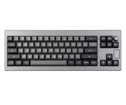 Klawiatura EPOMAKER Shadow-X Flamingo Switch czarno-srebrny/black-silver